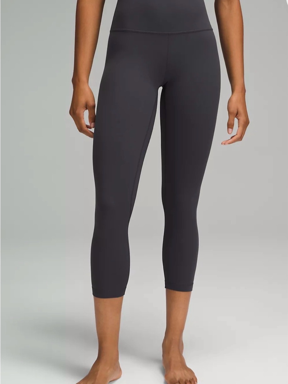 lululemon athletica High-Rise 7/8 Capri Leggings - Charcoal